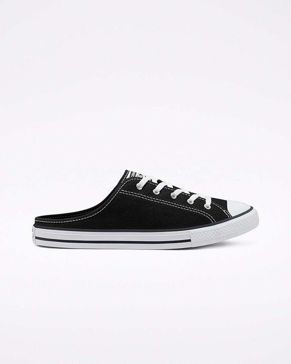 Slip On Converse Chuck Taylor All Star Mujer Negros Blancos | Mexico-31676