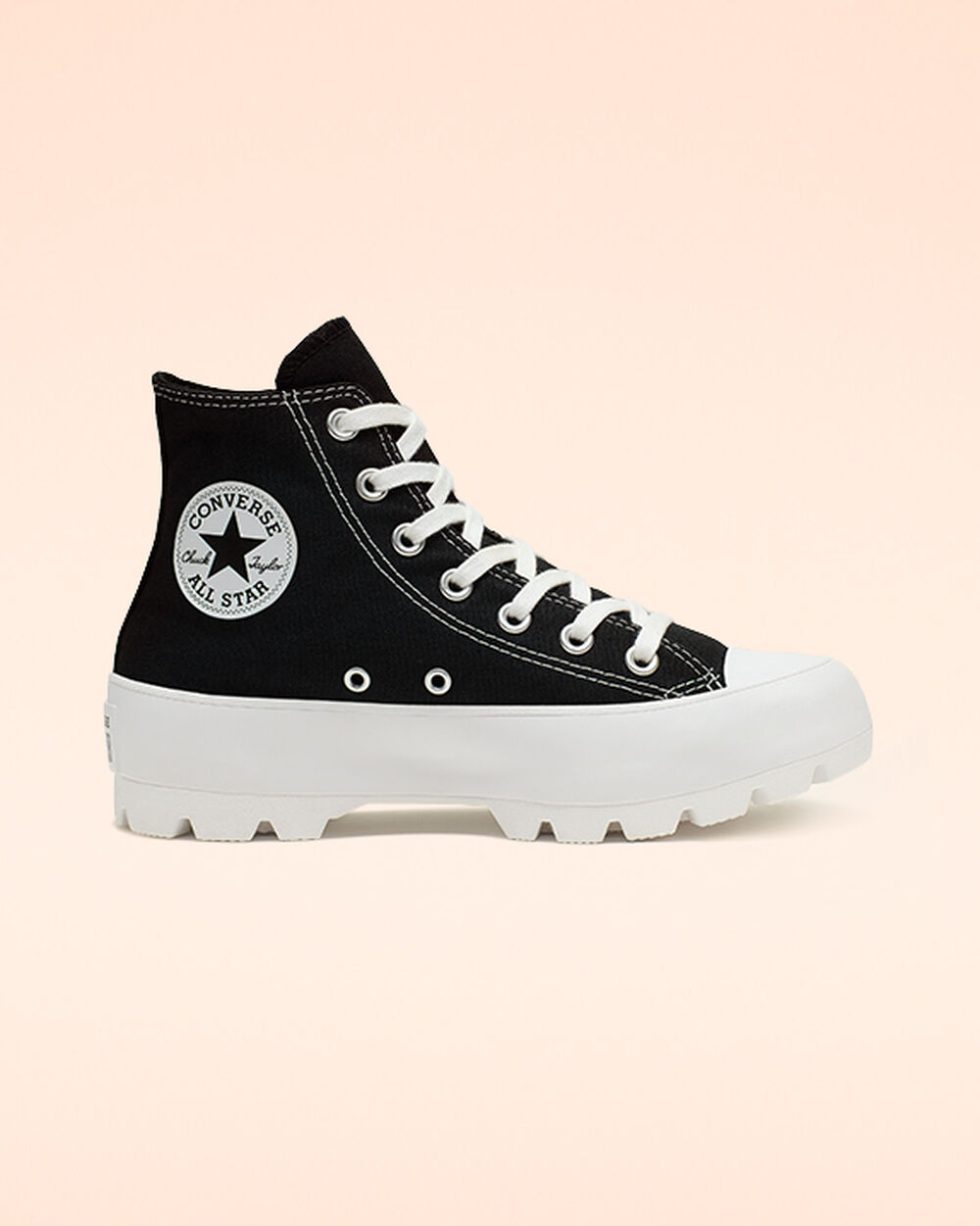 Tenis Converse Chuck Taylor All Star Lugged Mujer Negros Blancos Negros | Mexico-120646