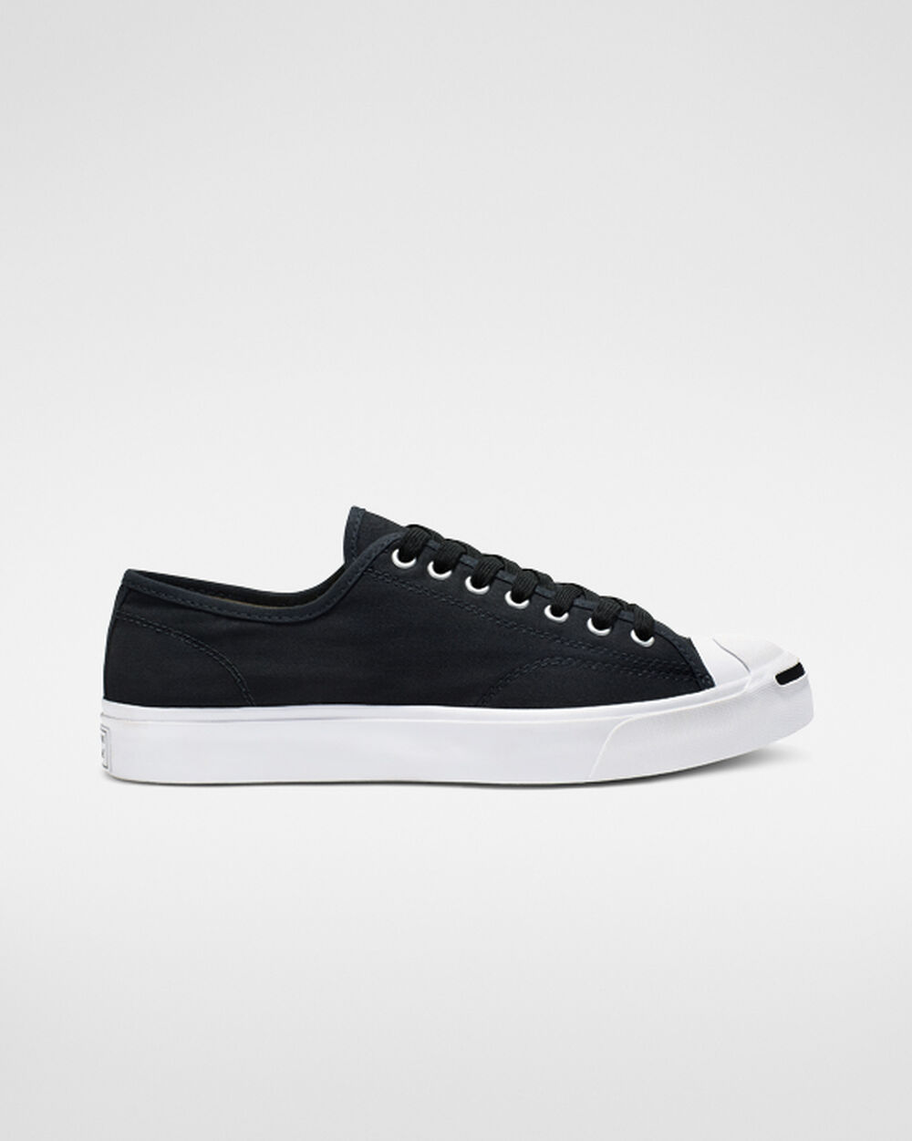 Tenis Converse Jack Purcell Mujer Negros Blancos Negros | Mexico-21066