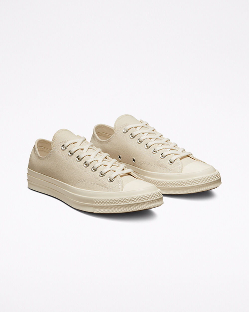 Tenis Converse Chuck 70 Mujer Beige Negros | Mexico-660456