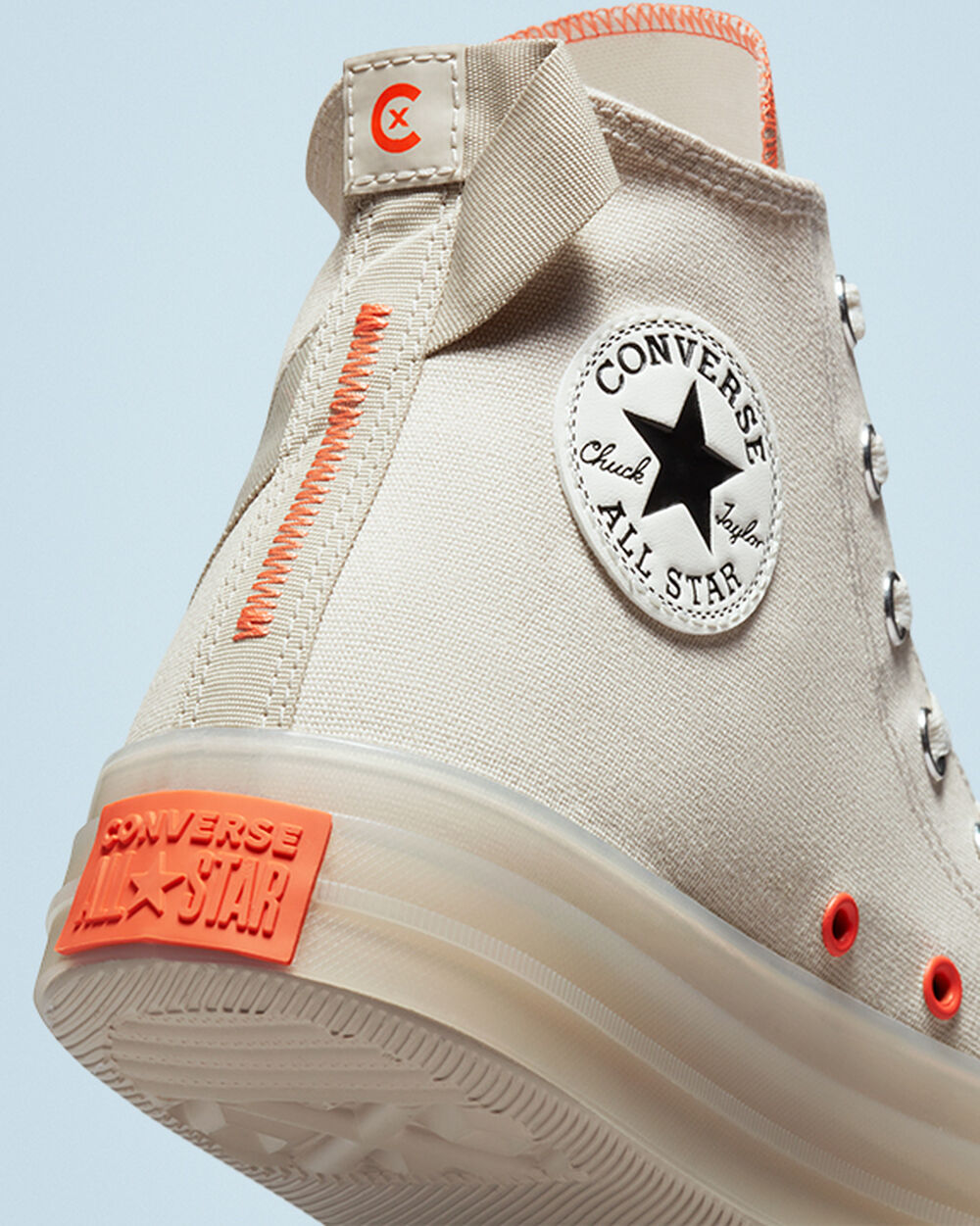 Tenis Converse Chuck Taylor All Star CX Mujer Beige Mango | Mexico-364276