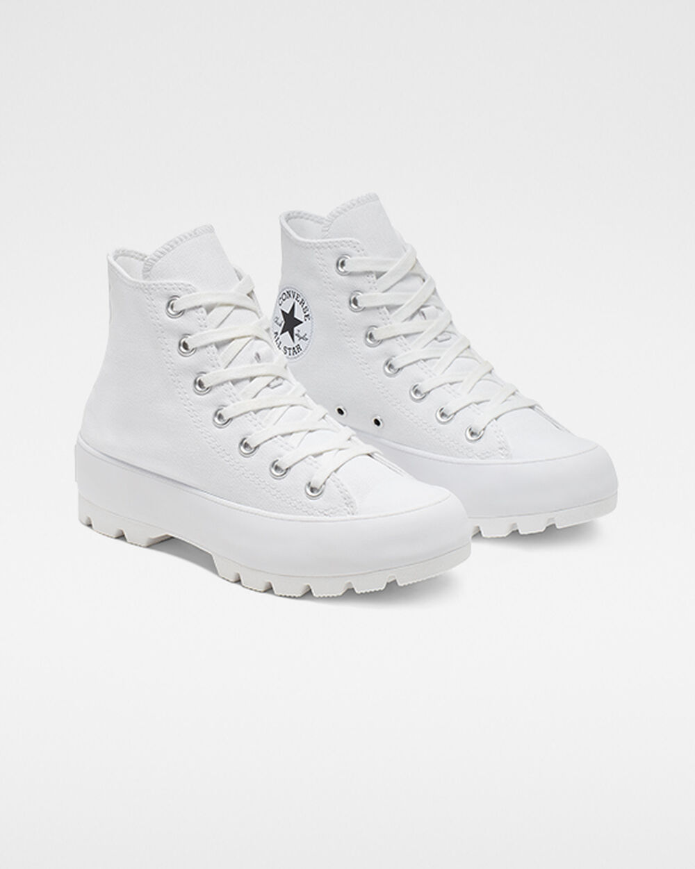 Tenis Converse Chuck Taylor All Star Lugged Mujer Blancos Negros Blancos | Mexico-463766