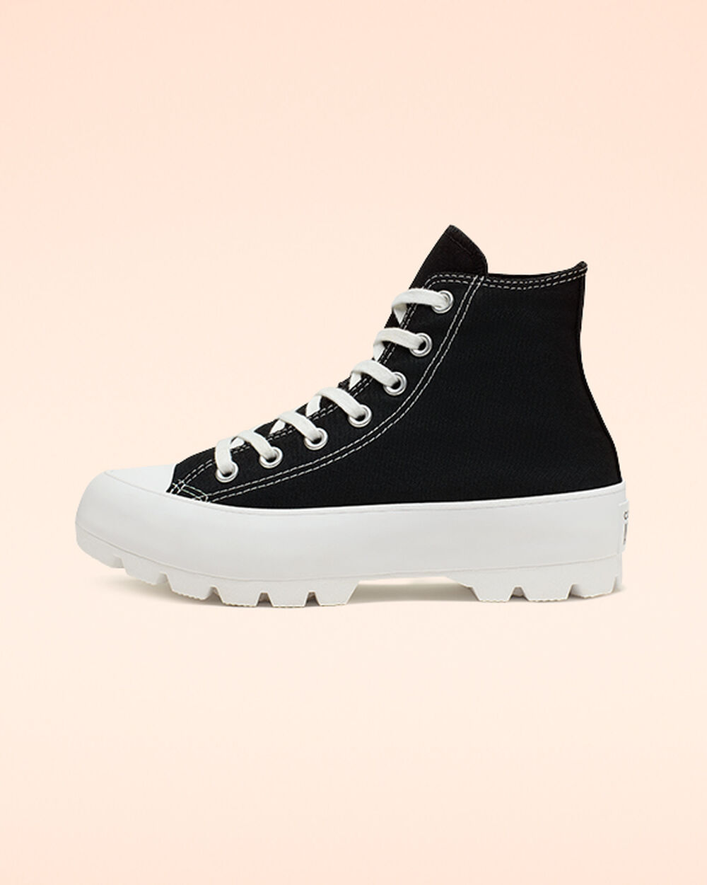 Tenis Converse Chuck Taylor All Star Lugged Mujer Negros Blancos Negros | Mexico-618466