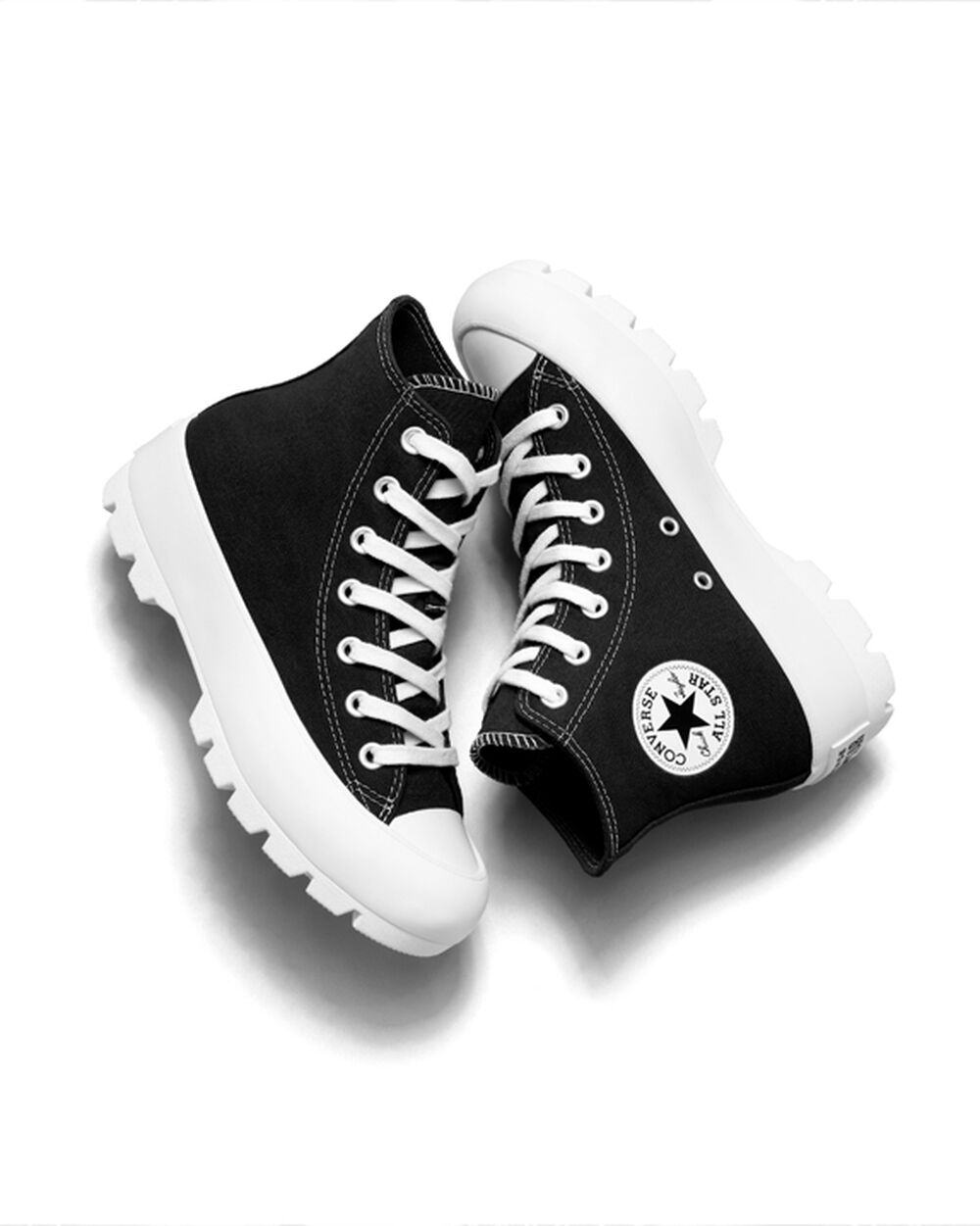 Tenis Converse Chuck Taylor All Star Lugged Mujer Negros Blancos Negros | Mexico-827666