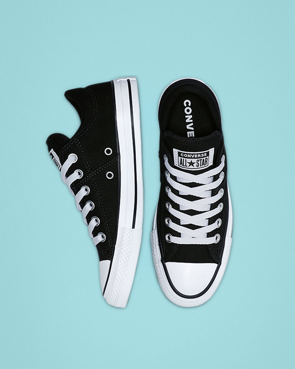 Tenis Converse Chuck Taylor All Star Madison Mujer Negros Blancos Negros | Mexico-381606