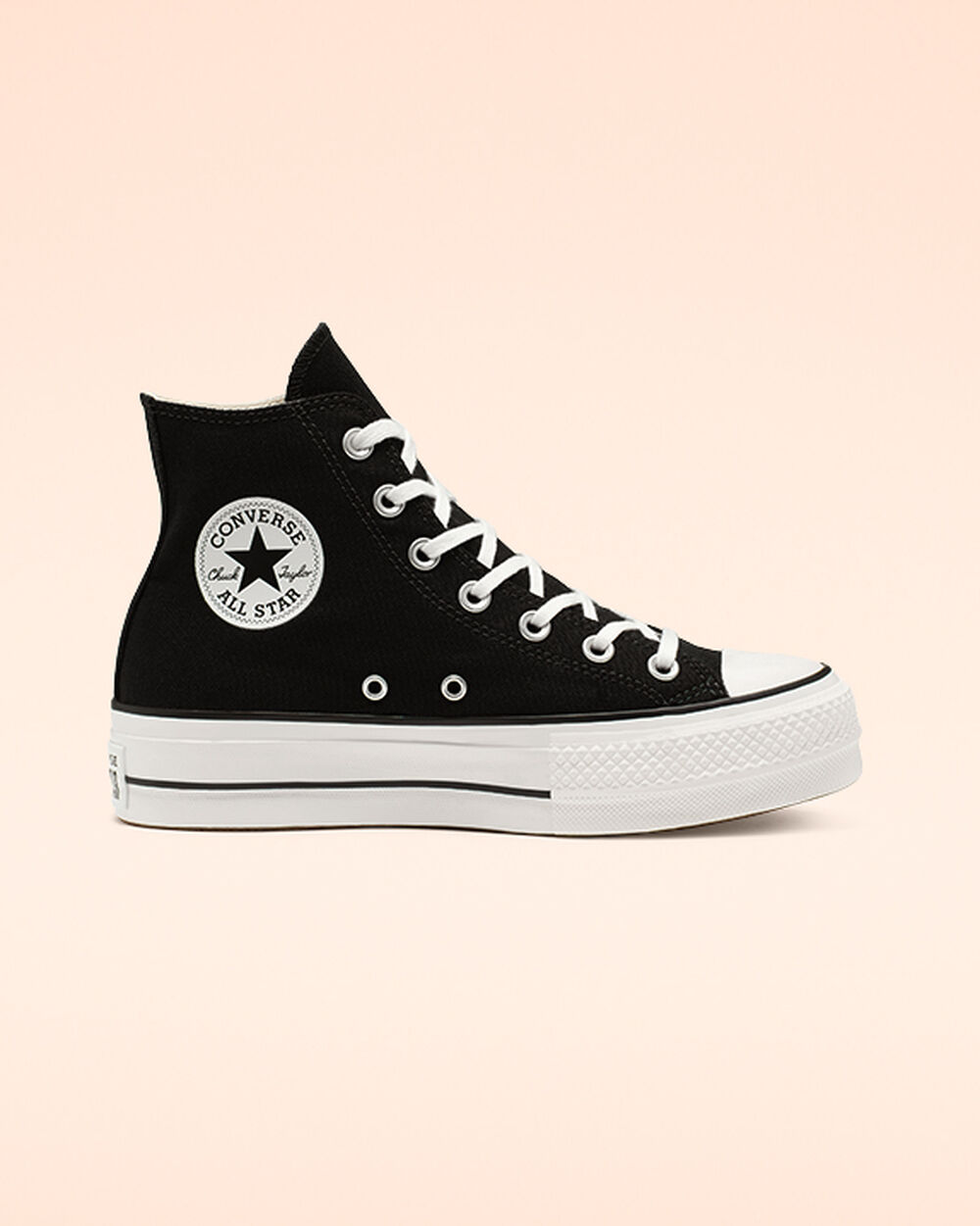 Tenis Converse Chuck Taylor All Star Mujer Negros Blancos | Mexico-213466
