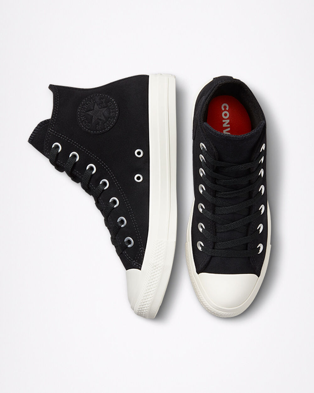 Tenis Converse Chuck Taylor All Star Mujer Negros Blancos | Mexico-23466