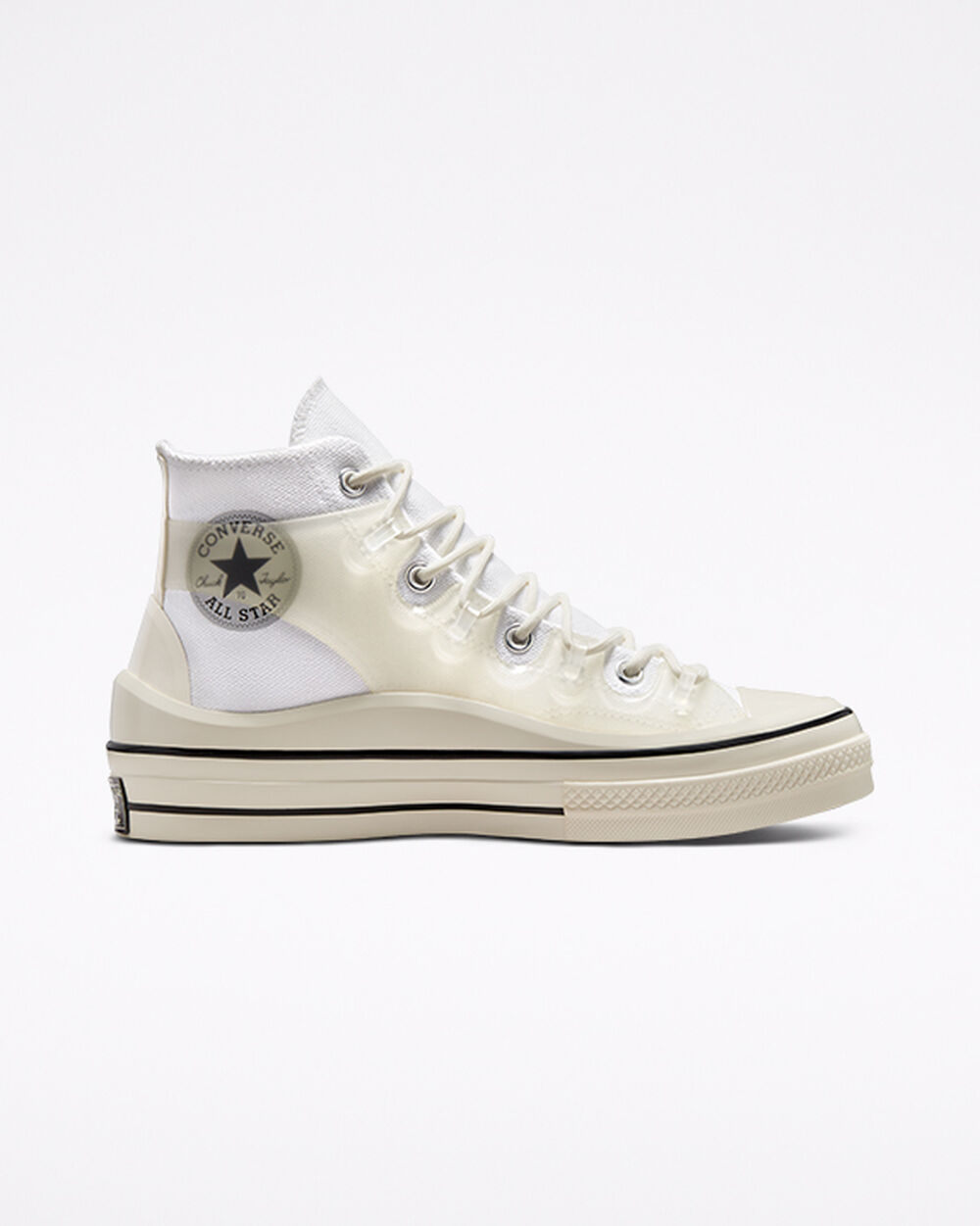 Tenis Converse Chuck 70 Mujer Blancos Negros | Mexico-634206