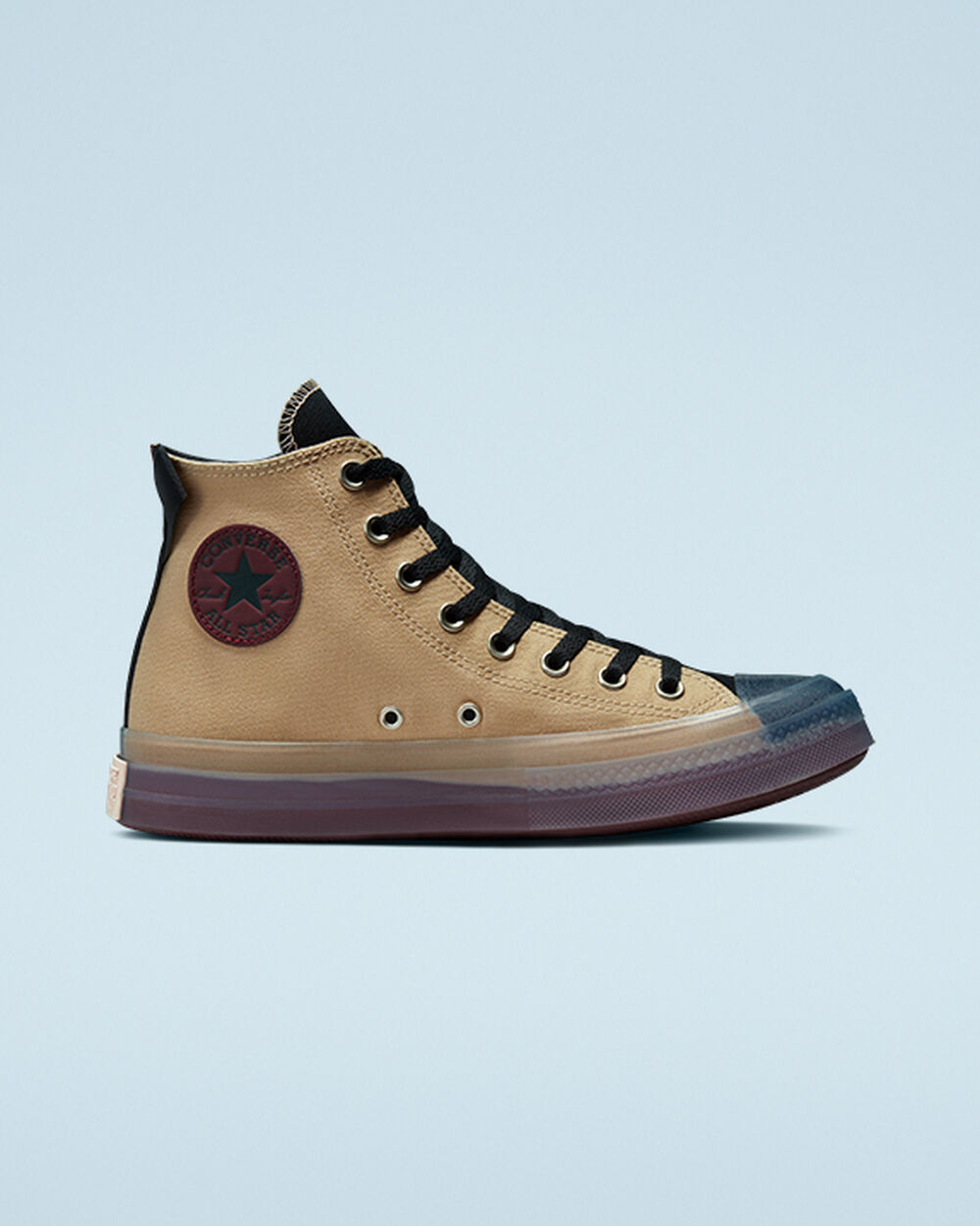 Tenis Converse Chuck Taylor All Star CX Mujer Kaki Negros Vino Oscuro | Mexico-285306
