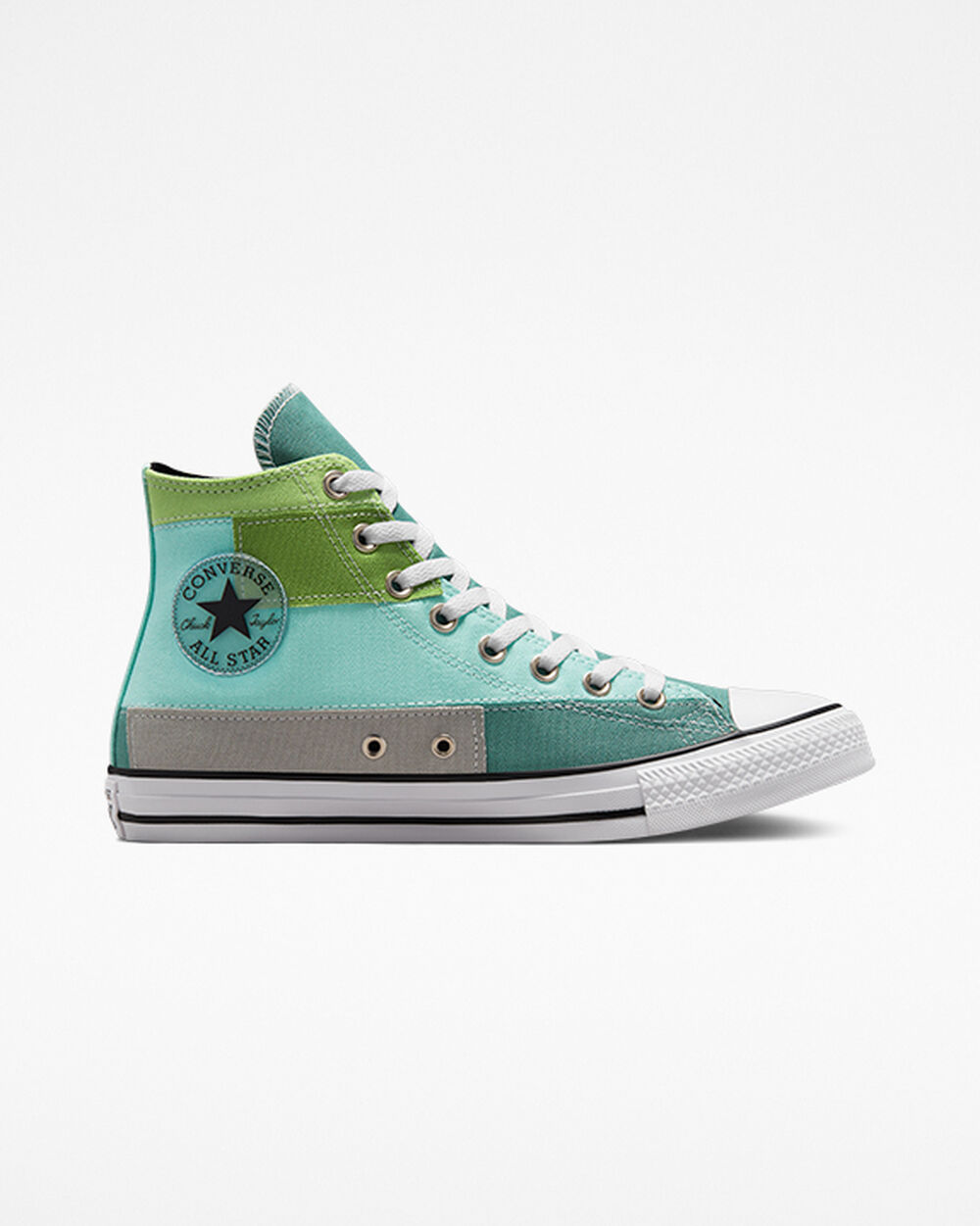 Tenis Converse Chuck Taylor All Star Mujer Azules Claro Verdes Claro | Mexico-27366