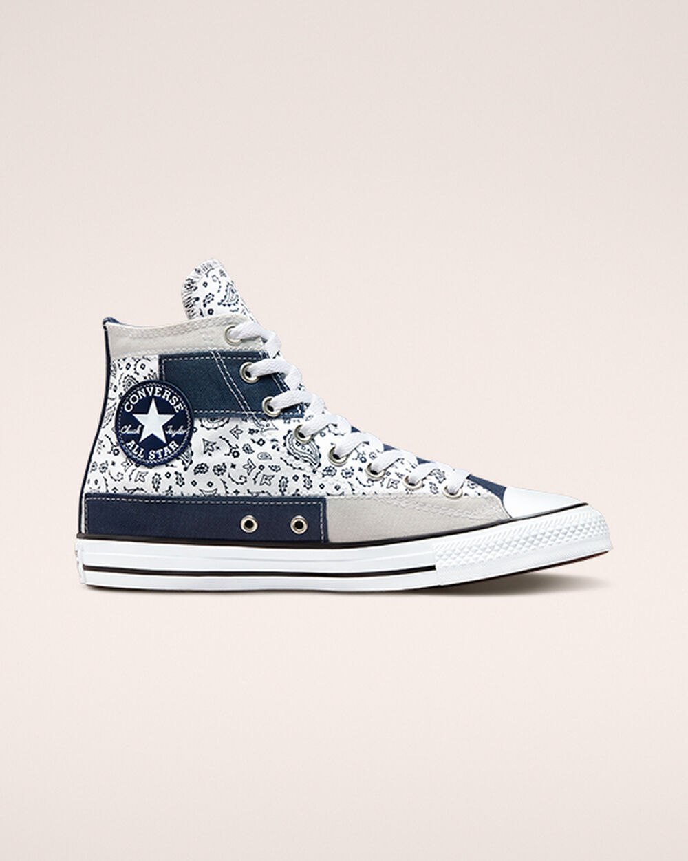 Tenis Converse Chuck Taylor All Star Mujer Azul Marino Blancos | Mexico-567316