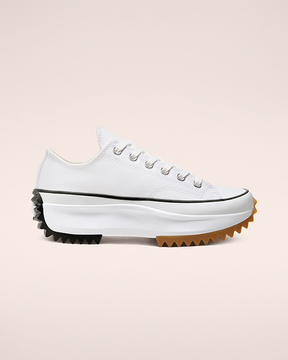 Tenis Converse Run Star Hike Mujer Blancos Negros | Mexico-160856
